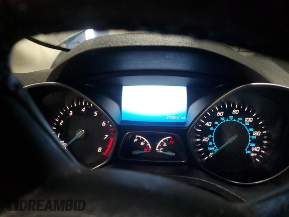 2014 Ford Escape Titanium with VIN 1FMCU9J96EUB44263, listed as a Copart auction lot 50001895 with 242,807 mi miles and Salvage Title. Bid and sale history available at carsss.com. Image 9.