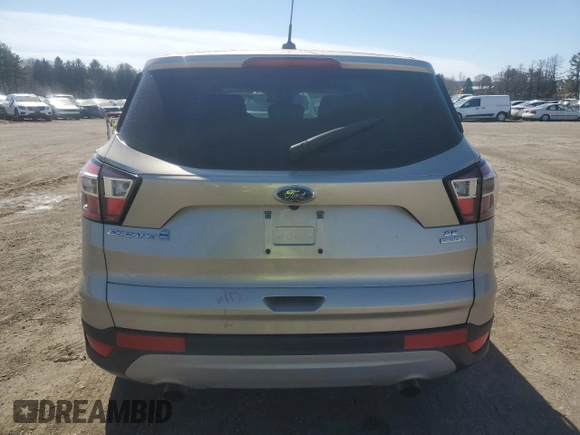2017 Ford Escape SE with VIN 1FMCU0GD1HUE86831, listed as a Copart auction lot 46753205 with 43,709 mi miles and Salvage Title. Bid and sale history available at carsss.com. Image 6.