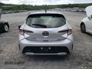 2021 Toyota Corolla Hatchback XSE with VIN JTNC4MBE7M3125871, listed as a Copart auction lot 66865354 with 91,573 mi miles and Salvage Title. Bid and sale history available at carsss.com. Image 6.