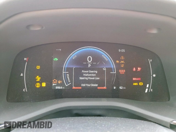 2025 Toyota Camry LE с VIN 4T1DBADK6SU010844, выставлен на аукционе Copart как лот 57491995 с пробегом 9 964 миль миль и Списание • Salvage title. История ставок и продаж доступна на DreamBid. Изображение 9.