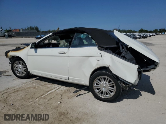 2009 Chrysler Sebring Touring with VIN 1C3LC55D39N516595, listed as a Copart auction lot 57251625 with Not provided miles and Salvage title. Bid and sale history available at DreamBid. Image 2.