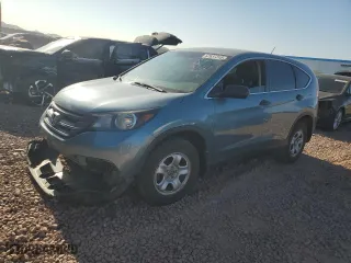 2013 Honda CR-V LX with VIN 5J6RM4H3XDL076230, listed as a Copart auction lot 52637315 with 124,524 mi miles and Salvage Title. Bid and sale history available at carsss.com. Image 1.