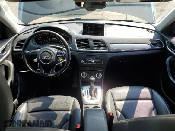 2015 Audi Q3 with VIN WA1EFEFS7FR002823, listed as a Copart auction lot 62159355 with 163,640 mi miles and Salvage title. Bid and sale history available at DreamBid. Image 8.