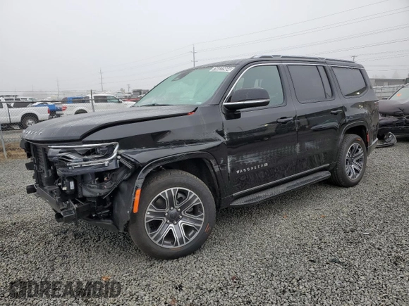 2024 Jeep Wagoneer Series II with VIN 1C4SJVBP1RS175162, listed as a Copart auction lot 76822904 with 7,692 mi miles and Clean Title. Bid and sale history available at DreamBid. Image 1.
