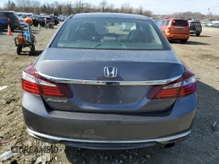 2017 Honda Accord Sedan LX with VIN 1HGCR2F34HA072522, listed as a Copart auction lot 47214295 with 237,702 mi miles and Salvage Title. Bid and sale history available at carsss.com. Image 6.