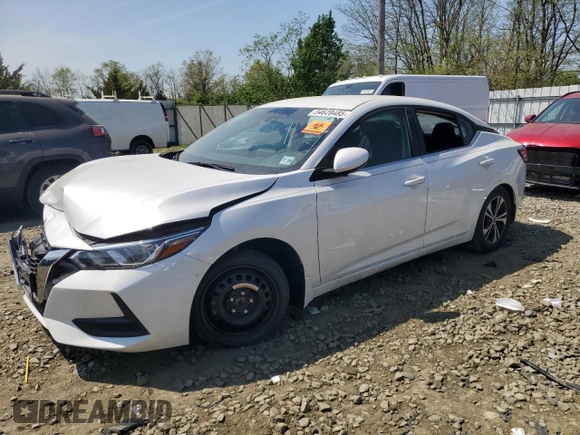 2020 Nissan Sentra SV with VIN 3N1AB8CVXLY235958, listed as a Copart auction lot 54628485 with 12,086 mi miles and Clean Title. Bid and sale history available at DreamBid. Image 1.