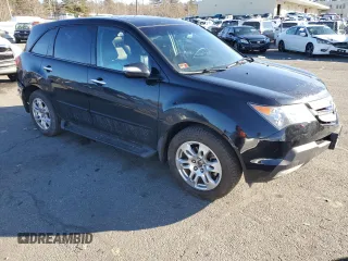 2007 Acura MDX Tech Pkg with VIN 2HNYD28347H524351, listed as a Copart auction lot 44102205 with 242,984 mi miles and Salvage Title. Bid and sale history available at carsss.com. Image 4.