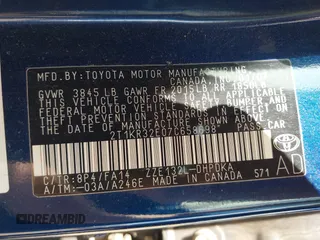 2007 Toyota Matrix STD z VIN 2T1KR32E07C658698, wystawiony jako IAAI lot #42208060 z przebiegiem 164 989 mil mil oraz . Historia ofert i sprzedaży dostępna na DreamBid. Obrazek 9.