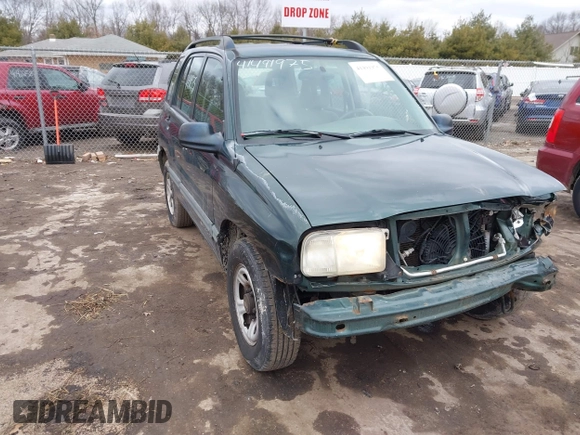 2002 Chevrolet Tracker z VIN 2CNBJ13C126946857, wystawiony jako IAAI lot #41491975 z przebiegiem Nie podano mil oraz . Historia ofert i sprzedaży dostępna na DreamBid. Obrazek 1.