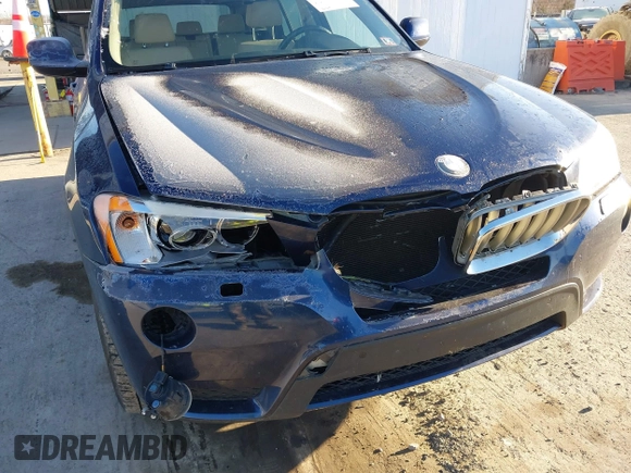 2014 BMW X3 xDrive35i z VIN 5UXWX7C5XE0E79039, wystawiony jako IAAI lot #41824583 z przebiegiem 188 649 mil mil oraz . Historia ofert i sprzedaży dostępna na DreamBid. Obrazek 6.