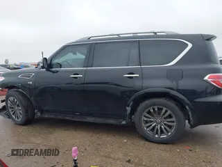 2019 Nissan Armada Platinum with VIN JN8AY2NEXK9756080, listed as a IAAI auction lot 41565485 with 58,521 mi miles. Bid and sale history available at carsss.com. Image 15.