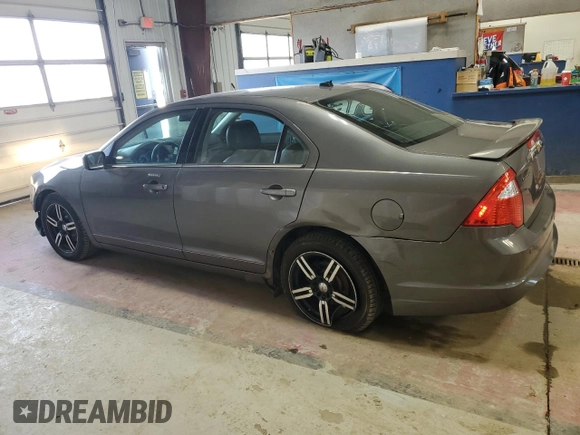 2012 Ford Fusion SEL with VIN 3FAHP0JA1CR281869, listed as a Copart auction lot 52486365 with 124,312 mi miles and Salvage Title. Bid and sale history available at carsss.com. Image 2.