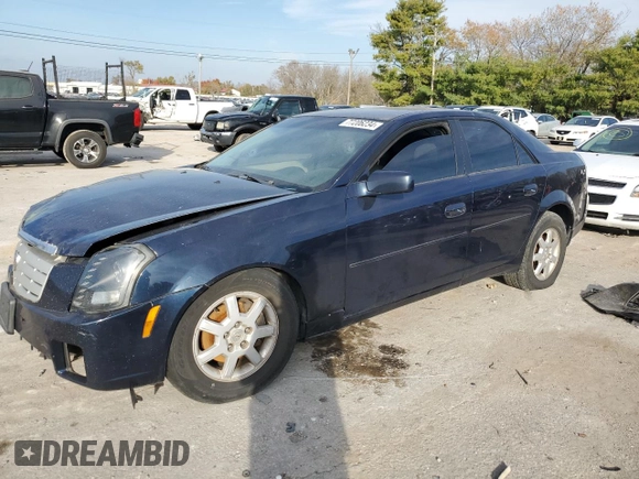 2007 Cadillac CTS with VIN 1G6DM57T470107780, listed as a Copart auction lot 77206234 with Not Provided miles and Non Repairable. Bid and sale history available at carsss.com. Image 1.