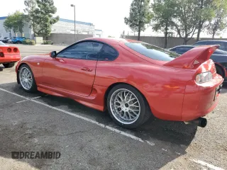 1995 Toyota Supra с VIN JZA800030605, выставлен на аукционе Copart как лот 82335644 с пробегом 154 190 миль миль и Списание • Salvage title. История ставок и продаж доступна на DreamBid. Изображение 2.