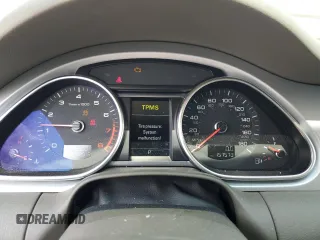 2014 Audi Q7 Premium Plus with VIN WA1LGAFE1ED007650, listed as a Copart auction lot 59182355 with 157,573 mi miles and Salvage title. Bid and sale history available at DreamBid. Image 9.