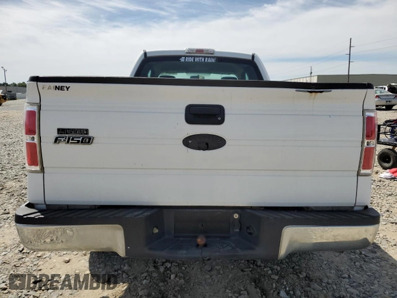 2009 Ford F-150 STX with VIN 1FTRX12W39KB38126, listed as a Copart auction lot 50437915 with 195,040 mi miles and Salvage title. Bid and sale history available at DreamBid. Image 6.