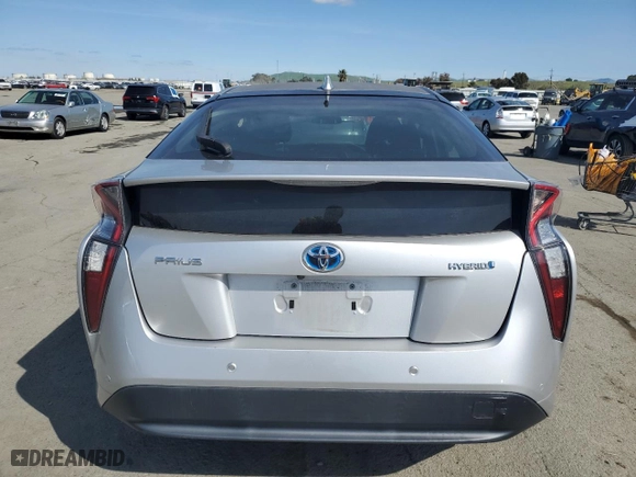 2017 Toyota Prius Two with VIN JTDKBRFU8H3575894, listed as a Copart auction lot 50074715 with 46,770 mi miles and Clean Title. Bid and sale history available at carsss.com. Image 6.