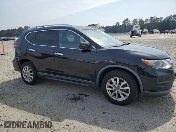 2017 Nissan Rogue SV with VIN KNMAT2MV6HP615202, listed as a Copart auction lot 49304805 with 181,893 mi miles and Salvage Title. Bid and sale history available at carsss.com. Image 4.