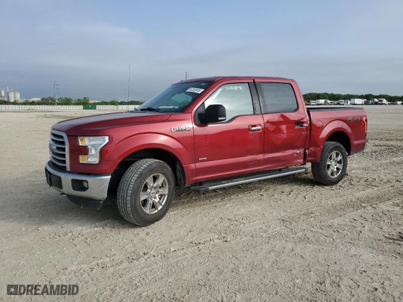 2016 Ford F-150 XLT with VIN 1FTEW1EG9GKF77852, listed as a Copart auction lot 51242915 with 84,290 mi miles and Salvage Title. Bid and sale history available at carsss.com. Image 1.