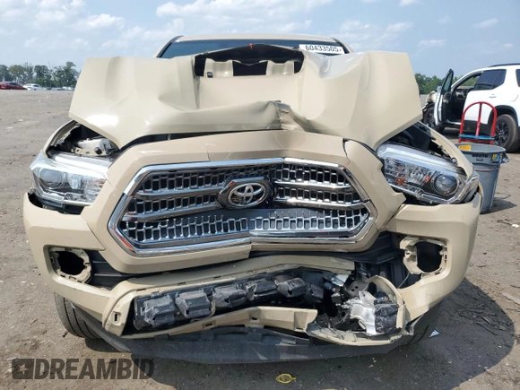 2017 Toyota Tacoma SR5 with VIN 3TMCZ5AN6HM094033, listed as a Copart auction lot 60433505 with 87,708 mi miles and Salvage title. Bid and sale history available at DreamBid. Image 5.