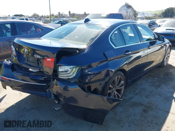 2016 BMW 5 Series 535i with VIN WBA5B1C50GG129786, listed as a IAAI auction lot 41701428 with 150,701 mi miles and . Bid and sale history available at DreamBid. Image 4.