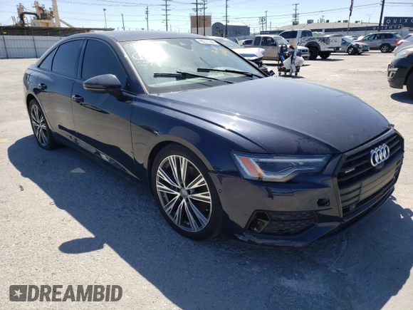 2019 Audi A6 Premium Plus with VIN WAUE8AF21KN126576, listed as a Copart auction lot 37405972 with 24,942 mi miles. Bid and sale history available at carsss.com. Image 1.
