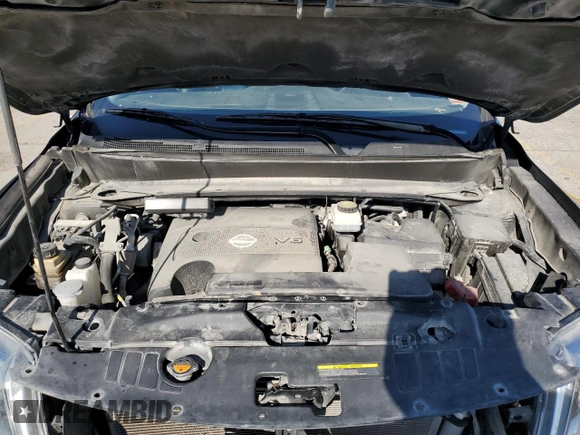 2015 Nissan Pathfinder Platinum с VIN 5N1AR2MM3FC636241, выставлен на аукционе Copart как лот 52376665 с пробегом 142 148 миль миль и Списание • Salvage title. История ставок и продаж доступна на DreamBid. Изображение 13.
