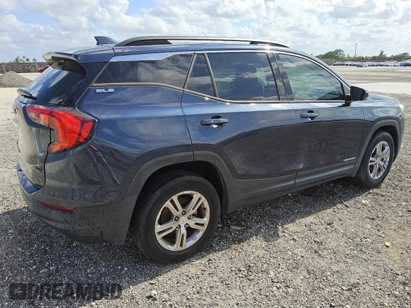 2019 GMC Terrain SLE with VIN 3GKALMEV2KL162116, listed as a Copart auction lot 52729145 with 129,995 mi miles and Clean Title. Bid and sale history available at carsss.com. Image 3.