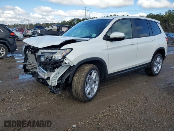 2025 Honda Passport EX-L с VIN 5FNYF8H50SB006479, выставлен на аукционе Copart как лот 88361265 с пробегом 3 157 миль миль и Списание • Salvage title. История ставок и продаж доступна на DreamBid. Изображение 1.
