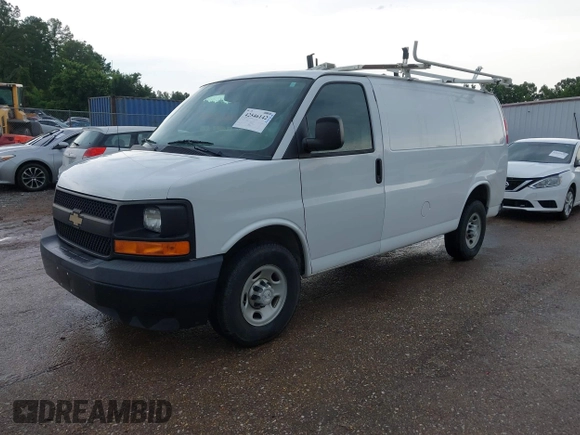 2017 Chevrolet Express Cargo with VIN 1GCWGAFF5H1246698, listed as a IAAI auction lot 42546142 with 186,229 mi miles and . Bid and sale history available at DreamBid. Image 23.