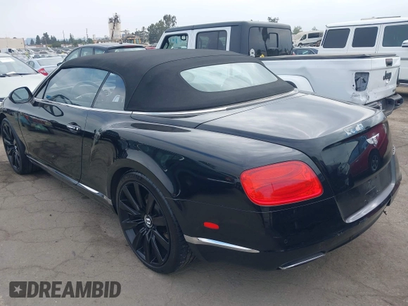 2013 Bentley Continental GT with VIN SCBGR3ZAXDC080271, listed as a IAAI auction lot 39498924 with 39,873 mi miles and . Bid and sale history available at DreamBid. Image 3.