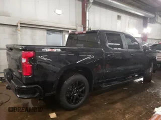 2022 Chevrolet Silverado 1500 RST with VIN 1GCUDEED0NZ528834, listed as a Copart auction lot 48775355 with 47,870 mi miles and Salvage Title. Bid and sale history available at carsss.com. Image 3.