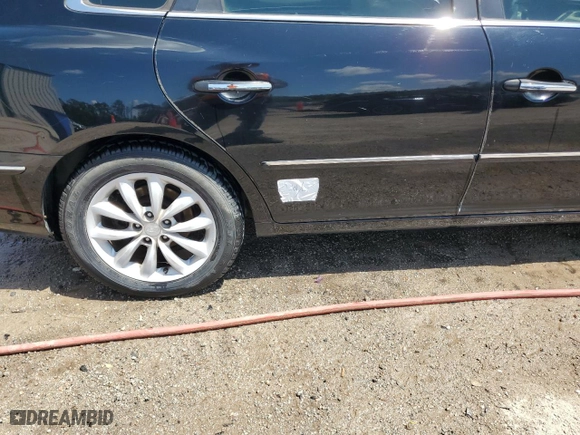 2009 Hyundai Azera GLS with VIN KMHFC46D39A350678, listed as a Copart auction lot 68892514 with 0 mi miles and Salvage Title. Bid and sale history available at carsss.com. Image 12.