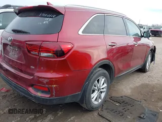 2019 Kia Sorento L with VIN 5XYPG4A37KG465964, listed as a IAAI auction lot 41346205 with 120,594 mi miles. Bid and sale history available at carsss.com. Image 4.