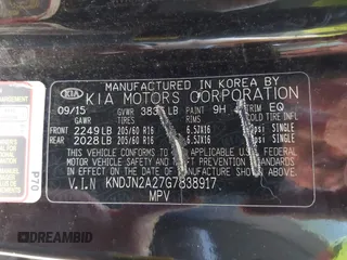 2016 Kia Soul z VIN KNDJN2A27G7838917, wystawiony jako IAAI lot #42458302 z przebiegiem 161 277 mil mil oraz . Historia ofert i sprzedaży dostępna na DreamBid. Obrazek 9.