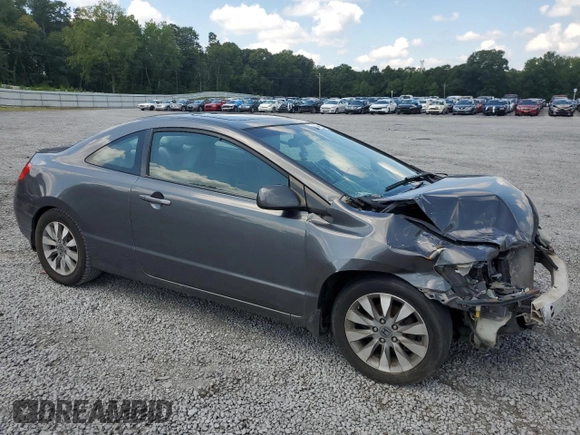 2011 Honda Civic Cpe EX with VIN 2HGFG1B89BH516789, listed as a Copart auction lot 65648994 with 162,850 mi miles and Salvage Title. Bid and sale history available at carsss.com. Image 4.