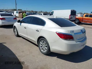 2012 Buick LaCrosse Convenience with VIN 1G4GB5E39CF137671, listed as a IAAI auction lot 41638350 with 222,326 mi miles. Bid and sale history available at carsss.com. Image 3.