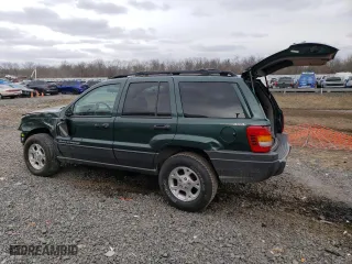 2001 Jeep Grand Cherokee Laredo with VIN 1J4GW48S01C550335, listed as a Copart auction lot 45685805 with 80,187 mi miles and Salvage Title. Bid and sale history available at carsss.com. Image 2.
