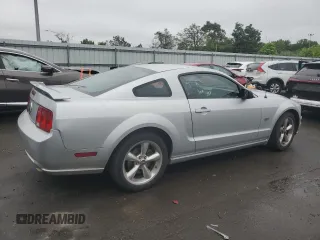 2008 Ford Mustang GT Deluxe with VIN 1ZVHT82HX85162578, listed as a Copart auction lot 61166105 with Not provided miles and Salvage title. Bid and sale history available at DreamBid. Image 3.