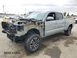 2022 Toyota Tacoma SR5 with VIN 3TMDZ5BNXNM121197, listed as a Copart auction lot 55281645 with 54,183 mi miles and Salvage title. Bid and sale history available at DreamBid. Image 1.
