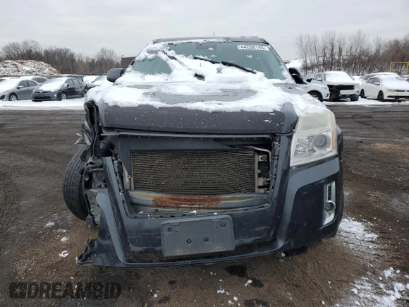 2012 GMC Terrain SLE-1 with VIN 2GKFLREK2C6253868, listed as a Copart auction lot 44208145 with 151,204 mi miles and Salvage Title. Bid and sale history available at DreamBid. Image 5.