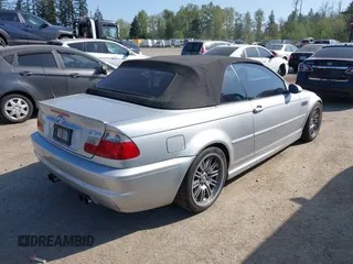 2002 BMW 3 Series M3 with VIN WBSBR934X2EX22768, listed as a IAAI auction lot 42124717 with 141,410 mi miles. Bid and sale history available at carsss.com. Image 4.
