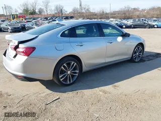 2021 Chevrolet Malibu LT with VIN 1G1ZD5ST5MF078043, listed as a IAAI auction lot 41792724 with 146,102 mi miles. Bid and sale history available at carsss.com. Image 4.
