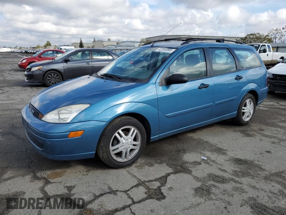 2001 Ford Focus SE with VIN 1FAFP36391W125656, listed as a Copart auction lot 42354995 with 84,482 mi miles and Salvage Title. Bid and sale history available at carsss.com. Image 1.
