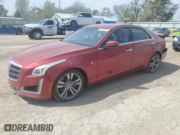 2014 Cadillac CTS Vsport RWD z VIN 1G6AU5S85E0160488, wystawiony jako Copart lot #53439575 z przebiegiem 146 309 mil mil oraz Szkoda całkowita • Salvage title. Historia ofert i sprzedaży dostępna na DreamBid. Obrazek 1.