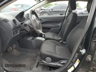 2022 Mitsubishi Mirage ES with VIN ML32AUHJ2NH005710, listed as a Copart auction lot 57779605 with 57,677 mi miles and Salvage title. Bid and sale history available at DreamBid. Image 7.