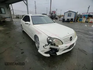 2002 Mercedes-Benz S 430 with VIN WDBNG70J02A283448, listed as a Copart auction lot 43370985 with 141,798 mi miles and Salvage title. Bid and sale history available at DreamBid. Image 11.