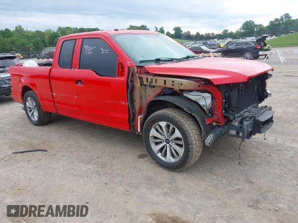 2018 Ford F-150 XL z VIN 1FTEX1CP4JKE68805, wystawiony jako IAAI lot #42117387 z przebiegiem 73 654 mil mil oraz . Historia ofert i sprzedaży dostępna na DreamBid. Obrazek 1.