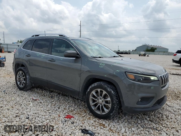 2020 Jeep Cherokee Latitude Plus with VIN 1C4PJLLB2LD641884, listed as a Copart auction lot 54235945 with 79,046 mi miles and Clean title. Bid and sale history available at DreamBid. Image 4.