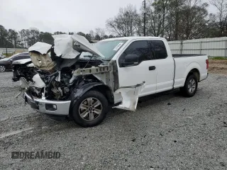 2015 Ford F-150 XL with VIN 1FTEX1CFXFFA61448, listed as a Copart auction lot 37458634 with 266,413 mi miles and Salvage title. Bid and sale history available at DreamBid. Image 1.